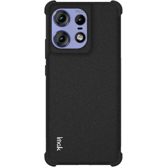 IMAK case for Motorola Edge 50 Pro 5G, Dropproof, black