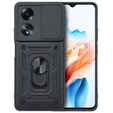 Case for Oppo A38 4G / Oppo A18 4G, CamShield Slide, black