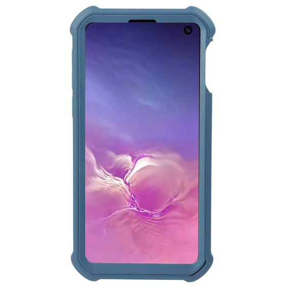 Armored case for Samsung Galaxy S10e, Dexnor Full Body, dark blue