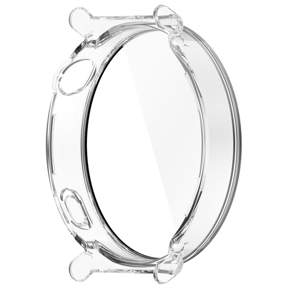 2in1 Case + Tempered Glass for Huawei Watch GT 5 Pro 42mm, transparent