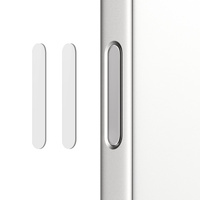 2x NORTHJO Camera Control Button Glass for iPhone 16 / 16 Plus / 16 Pro / 16 Pro Max, white