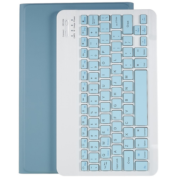 Case + keyboard Lenovo Tab M10 Plus Gen 3 TB-125F TB-128F, blue