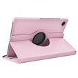 Case for Lenovo Tab M10 Plus 10.6 Gen 3 TB-125F TB-128F TB330FU 10.95", Rotating 360, pink rose gold