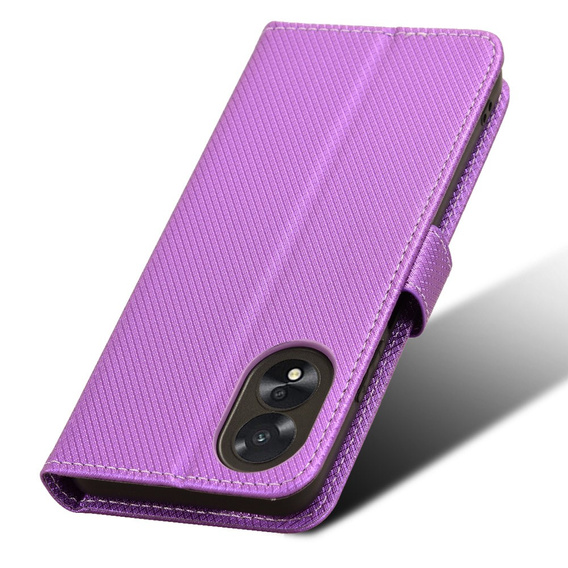 Flip case for Oppo A38 4G / Oppo A18 4G, Wallet Smart Magnet, purple
