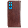 Flip case for OnePlus Nord CE4 Lite, Split Leather, brown
