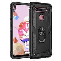 Armor Case for LG K51S, Nox Case Ring, black