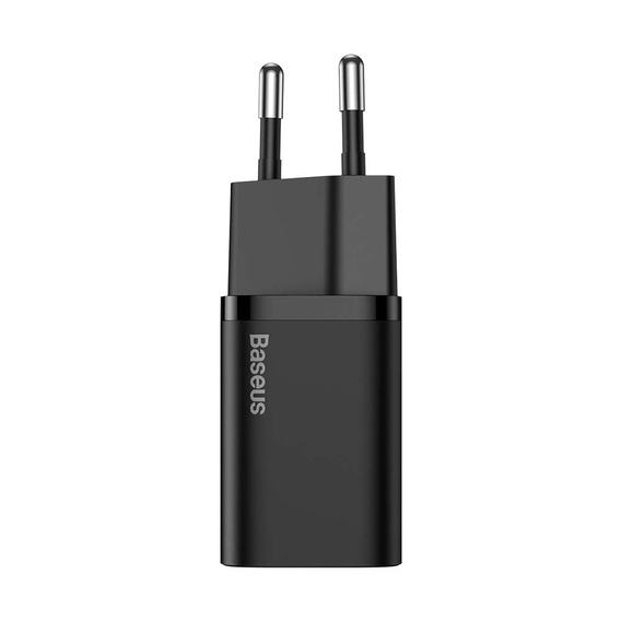 Baseus Super Si PD 25 W USB-C mains charger + USB-C cable, black