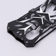 Armored case for Nothing Phone 2, Aluminum Alloy, black