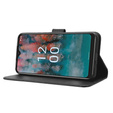 Flip case for Nokia C12 4G, Wallet Smart Magnet, black