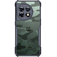Case for OnePlus 11 5G, AntiDrop Hybrid, black camouflage
