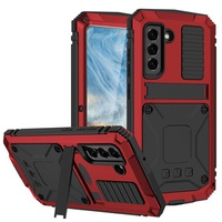 Case for Samsung Galaxy S21 FE, R-JUST, armoured, red