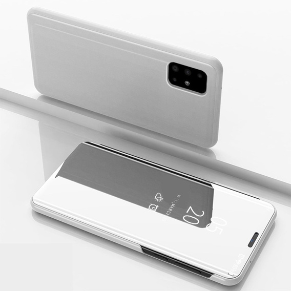 Case for Samsung Galaxy A51 5G, Clear View, silver