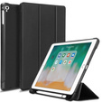 Case for iPad 9.7 2018 / 2017/ Air / Air 2, Smartcase with stylus space, black