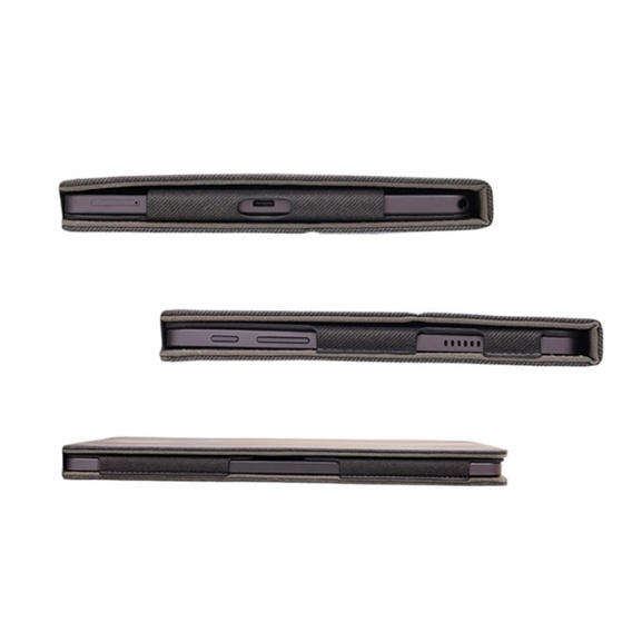 Case for T Tablet 5G, bi-fold, with flap, black