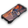 Armored case for Motorola Edge 50 Pro 5G, Aluminum Alloy, black