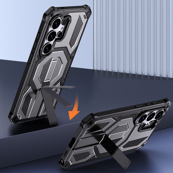 MagSafe-compatible protective case with stand for Samsung Galaxy S26 Ultra