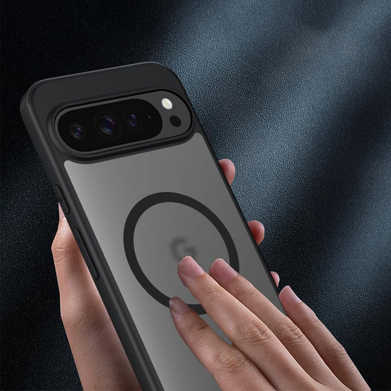 Case for Google Pixel 9 Pro XL, Fusion Hybrid, for MagSafe, black
