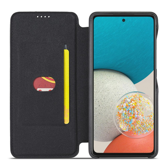 Flip case for Samsung Galaxy A53 5G, LC.IMEEKE, black