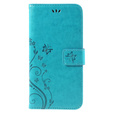 Flip case for iPhone 6/6S 4.7, Butterfly, blue