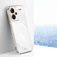 Case for Xiaomi Redmi Note 13 Pro+, Glamour CamShield, white
