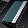 Flip case for Xiaomi Redmi 13C / Poco C65, Side Magnetic, green