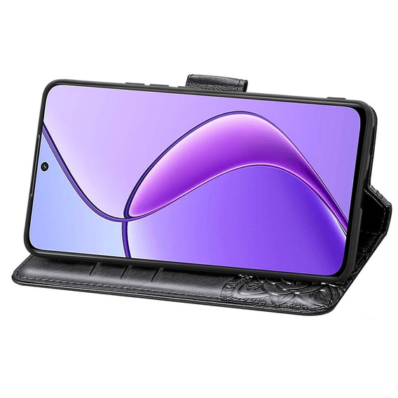 Flip case for Realme 12, Butterfly, black