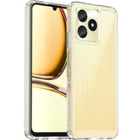 Case for Realme C51, Fusion Hybrid, transparent