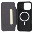 X-LEVEL Case for iPhone 16 Pro Max, Magnetic Card Holder, black