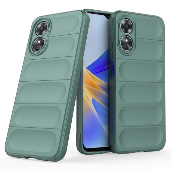 Case for Oppo A17, Gaming Shockproof, green