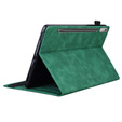 Case for Lenovo Tab P11 Pro Gen 2 TB132FU TB132XU 11.2", Classic, with space for stylus, green
