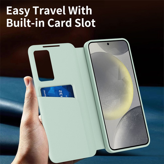 Smart View Wallet flip case for Samsung Galaxy S25 FE
