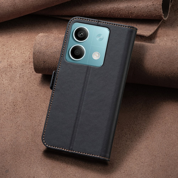 Flip case for Xiaomi Redmi Note 13 5G, BINFEN Wallet, black