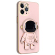 Case for iPhone 14 Pro Max, Astronaut, pink rose gold