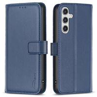 Flip case for Samsung Galaxy A55 5G,BINFEN Wallet, blue