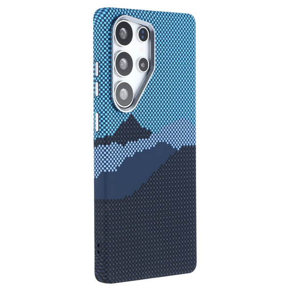 MagSafe's Samsung S25 Ultra Case, Carbon Fiber, blue / navy