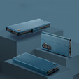 CASEME flip case for Samsung Galaxy A54 5G, Litchi Wallet, blue