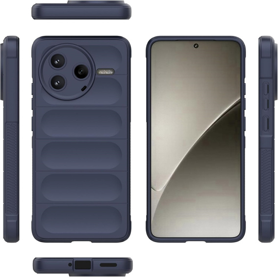 Case for Xiaomi Poco F7 Pro, Gaming Shockproof, dark blue