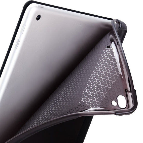 Case for iPad 9.7 2018 / 2017/ Air / Air 2, Smartcase with stylus space, black