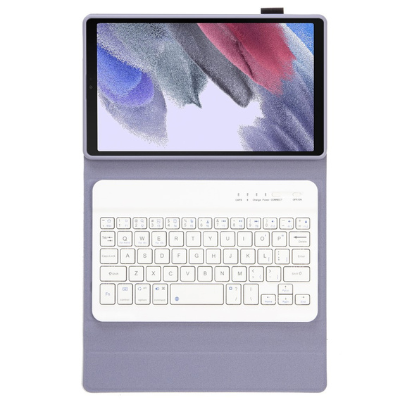 Case + keyboard Samsung Galaxy Tab A7 Lite 8.7 T220 / 225, purple