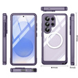 Shockproof case with glass, for MagSafe for Samsung Galaxy S26 Ultra