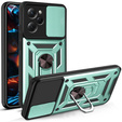 Case for Xiaomi Poco X5 Pro 5G, CamShield Slide, green