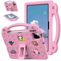 Children's case for Xiaomi Pad 7 / 7 Pro, Cute Patterns, with stand, pink