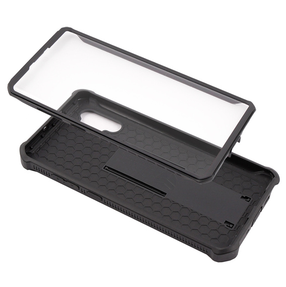 Armored case for Samsung Galaxy Note 10 Plus, Dexnor Full Body, black