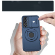 Case for Samsung Galaxy S20 FE, Military Magnet, for MagSafe, blue
