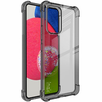 IMAK case for Samsung Galaxy A53 5G, Dropproof, transparent / black