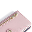 Flip case for Oppo Reno8 T 4G, Wallet Zipper Pocket, pink