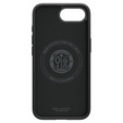 Spigen case for iPhone 16E, Liquid Air, black + 9H Tempered Glass