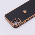 Case for Apple iPhone 11, Electro heart, black