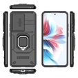 Case for Oppo Reno 11F 5G, KickStand Camera Lens, black