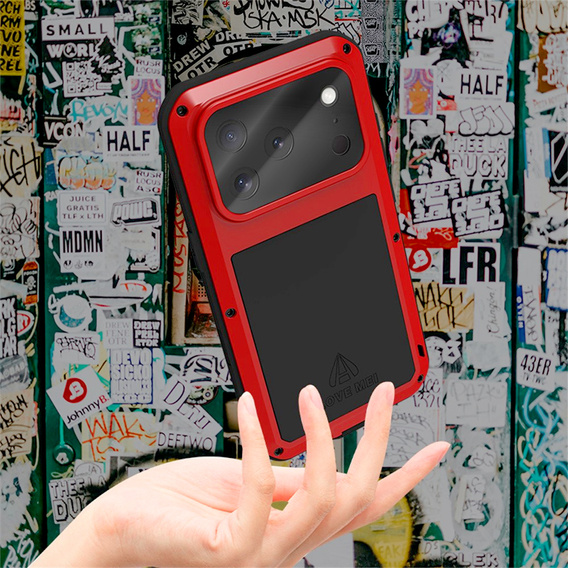 Armoured case with tempered glass for iPhone 17 Pro